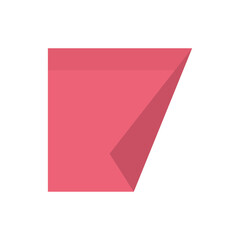 Flat Sticky Note Template