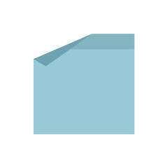 Flat Sticky Note Template