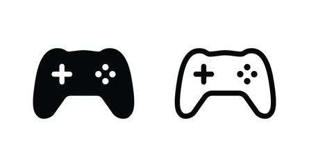 game controller icon. gamepad, joypad, joystick symbol icon © Robbiya