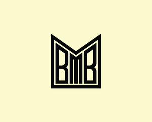 BMB Logo design vector template. BMB