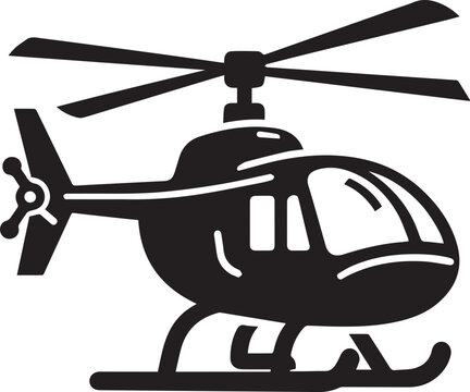 recommend clip art: black helicopter icon vector silhouette, helicopter icon, helicopter logo,