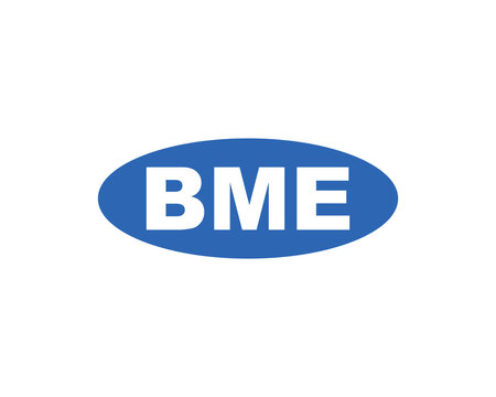 BME logo design vector template. BME