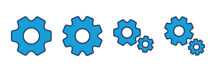 setting Icon Vector. Cog settings Icon Symbol