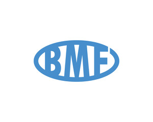 BMF logo design vector template. BMF