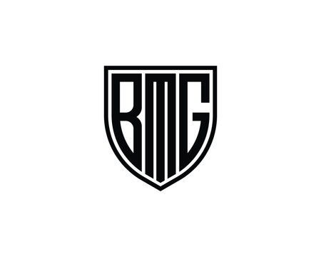 BMG logo design vector template. BMG