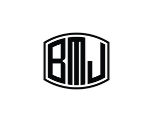 BMJ logo design vector template. BMJ