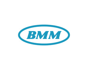 BMM Logo design vector template. BMM