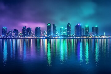 Obraz premium San Diego Skyline, California, USA