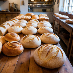 artificial intelligence realistic bread background