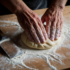 artificial intelligence realistic bread background