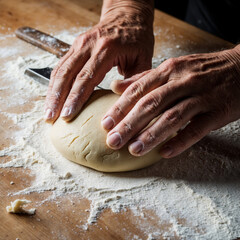 artificial intelligence realistic bread background