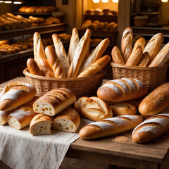 artificial intelligence realistic bread background