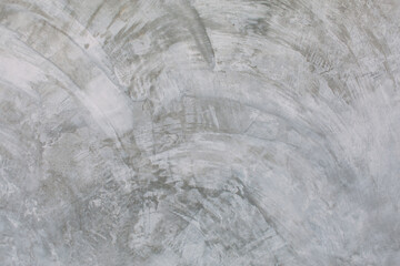 Smooth gray cement wall texture in loft style