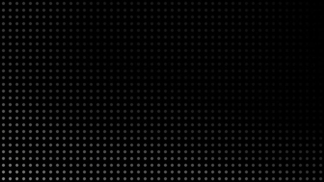 halftone dots technology abstract motion background, overlay for vintage retro grid effect loop animation