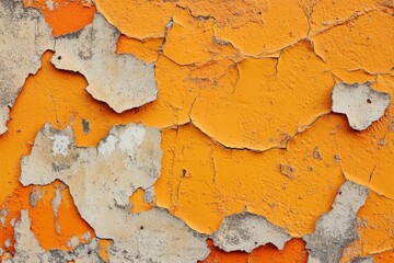 Orange Colorful Texture Paint Background Creative Asbtract Art Concrete Wallpaper , ai
