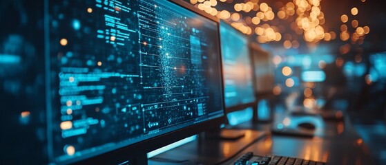 Modern business environment with global marketing automation software, showcasing CRM functionality, automated workflows, and advanced digital technology systems