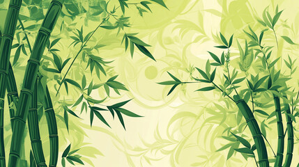 Fototapeta premium bamboo forest background