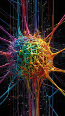 abstract fractal background