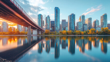 Fototapeta premium city cityscape