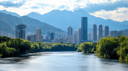 Fototapeta premium city cityscape