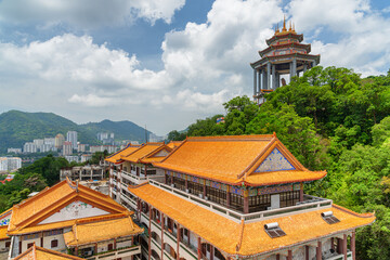 Obraz premium Awesome view of the Kek Lok Si Temple, Penang, Malaysia