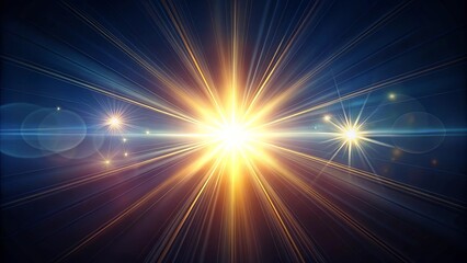 Fototapeta premium Lens flare light background with a special effect, perfect for adding a touch of magic to your projects