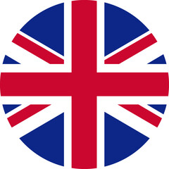 United Kingdom  flag illustrator country flags round