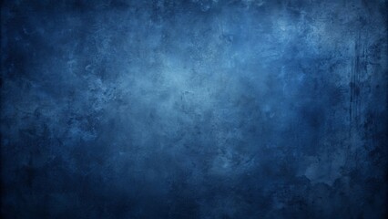 Fototapeta premium Abstract grunge dark navy blue background with textured design, perfect for copy space