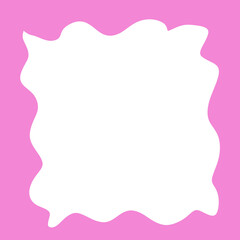 Framed Hollow Abstract Shapes