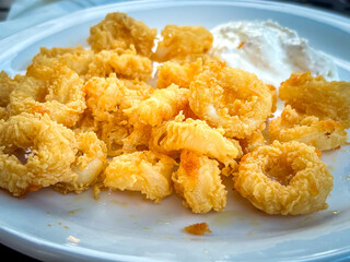 deep fried shrimp