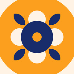 Colorful Tile Flat Design