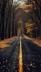 Obraz premium Road illustrated with textured patterns incorporating rich details, visual depth, and intricate representations of road surfaces and elements.