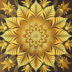 Luxury mandala background design. 
