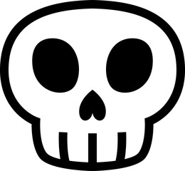 Doodle Skull Icon