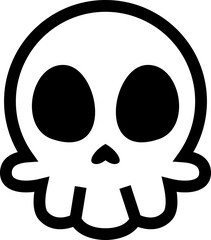 Doodle Skull Icon