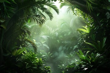 Transport Your Audience with Lush Jungle Backgrounds