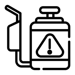 pesticide Line Icon