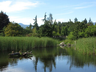 Naklejka premium Devonian Harbour Park - Vancouver, British Columbia