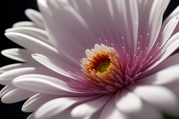 close up of daisy flower