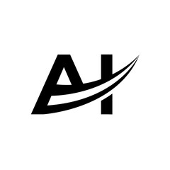 Logo of letters a and i