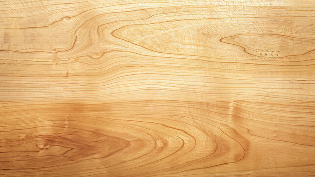 Smooth maple wood texture with light honey tones and fine grain