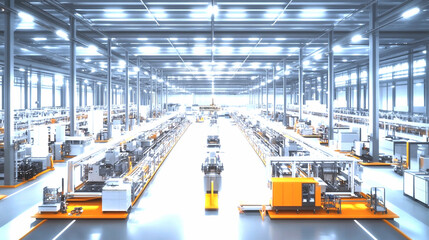 AI-driven manufacturing robots reducing downtime and increasing efficiency
