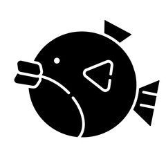 globefish Solid icon © Darwin Mulya