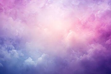Ethereal Foggy Sky with Blurred Pastel Gradient, Shades of Pink and Purple smooth textured Background