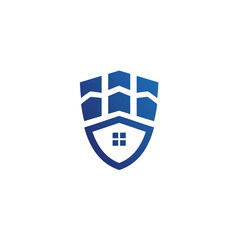 High-level home security logo