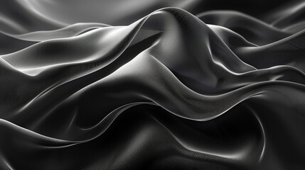Obraz premium black satin background