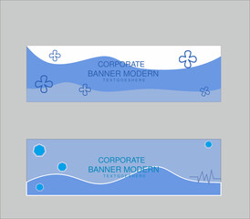 Modern Banner Vector