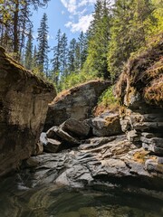 Unnamed Creek, Very Private, Many visitors, Preference its private, has a bear population, you could encounter a large animal trying to take these photos