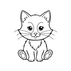 Cute Kitty Illustration