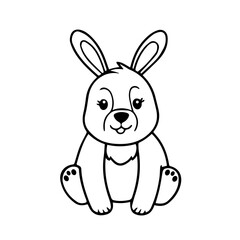 Obraz premium Cute bunny
